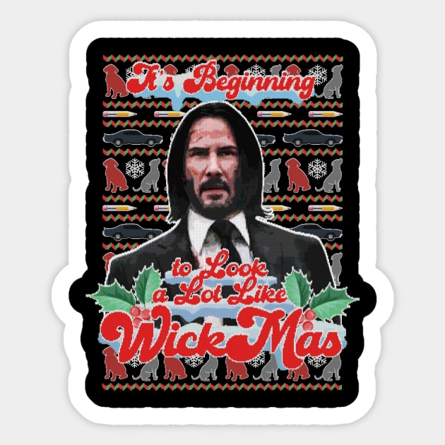 Wick-Mas Sticker by enricoceriani